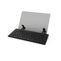 Hama Tastatur KEY4ALL X2100 123523 Kabellos Schwarz QWERTZ (DE)