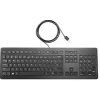 HP Tastatur Premium Z9N40AA#UUZ Verkabelt Schwarz QWERTZ
