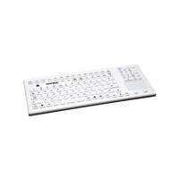 InduKey Tastatur InduProof Smart Touch KG22204 Weiß QWERTZ
