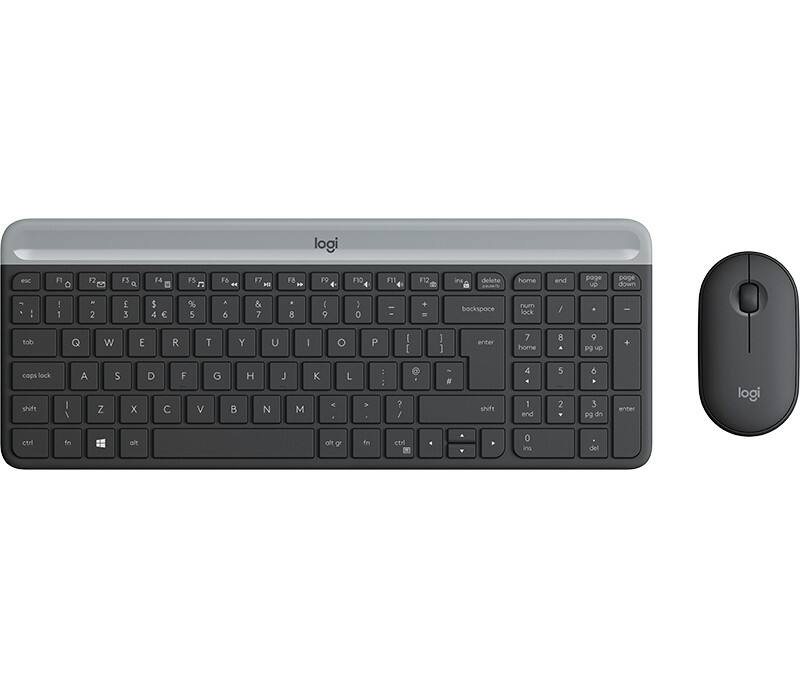 Logitech Tastatur MK470 QWERTZ Graphit