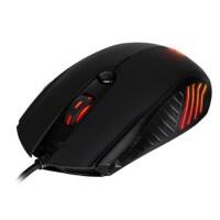 thermaltake MO-TLN-WDOTBK-01 Optische USB Kabelgebundene Maus 1.8 m Kabel für Rechtshänder Schwarz