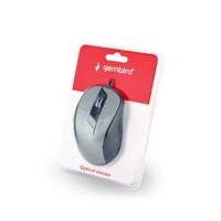 Gembird MUS-6B-01-BG Verkabelt Optisch USB Maus Schwarz, Spacegrau