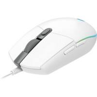 Logitech G102 Optische USB Kabelgebundene Maus 2.1 m Kabel Weiß