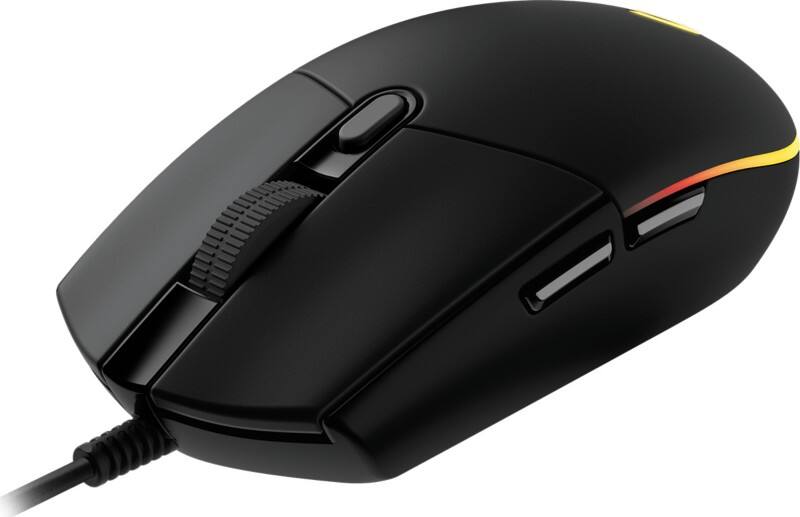 Logitech G203 Optische USB Kabelgebundene Maus 2.1 m Kabel Schwarz
