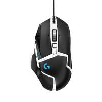 Logitech G502 Optische USB Kabelgebundene Maus für Rechtshänder 2.1 m Kabel Schwarz, Weiß
