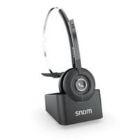Snom A190 DECT Kopfhörer Kabellos Unter dem Ohr Geräuschunterdrückung mit Mikrofon Schwarz mit Mikrofon