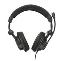 Trust Como Headset Verkabelt Über das Ohr Schwarz mit Mikrofon