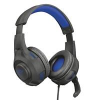 Trust RAVU GXT 307B Gaming-Headset Verkabelt Über das Ohr Schwarz mit Mikrofon
