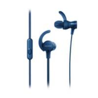 Sony MDR-XB510AS Kopfhörer Verkabelt Unter dem Ohr Blau mit Mikrofon