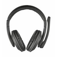 Trust Reno Headset Verkabelt Über das Ohr Schwarz mit Mikrofon