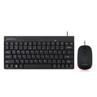 perixx Tastatur-Maus-Set PERIDUO-212 11484 Verkabelt Schwarz QWERTZ
