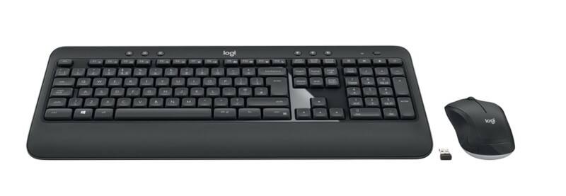 Logitech Tastatur-Maus-Set MK540 Advanced 920-008684 Kabellos Schwarz, Weiß QWERTY (GB)