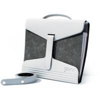YAKA Ordnertasche PVC Weiß 2 Stück
