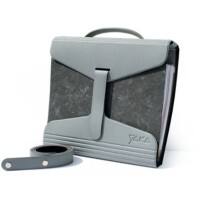 YAKA Ordnertasche PVC Grau 2 Stück