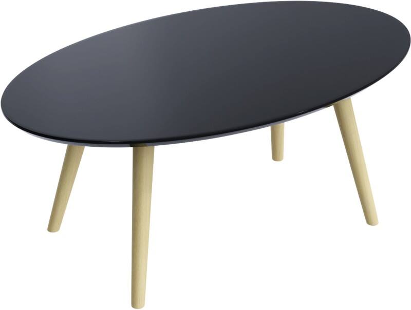 meet powered by PAPERFLOW Freifrom Empfangstisch MDF (Mitteldichte Faserplatte) Braun, Schwarz Buche 850 x 500 x 350 mm