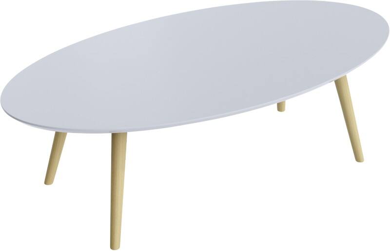 meet powered by PAPERFLOW Freifrom Empfangstisch MDF (Mitteldichte Faserplatte) Braun, Weiß Schwarz 1.150 x 600 x 350 mm