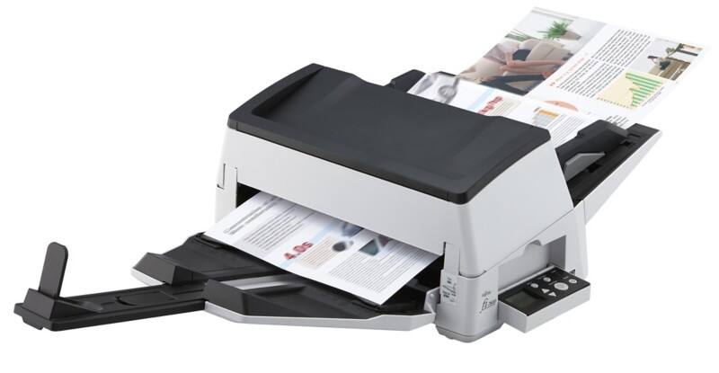 Fujitsu fi-7600 DIN A4 Scanner 600 x 600 dpi Schwarz, Weiß