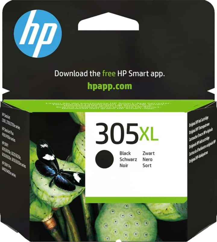 HP 305XL Original Tintenpatrone 3YM62AE Schwarz