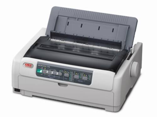 OKI Microline 5790eco Mono Nadeldruck Dot-Matrix Drucker Schwarz, Rot 44210105