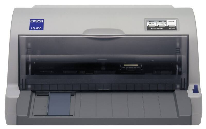 Epson LQ LQ-630 Mono Nadeldruck Dot-Matrix Drucker Grau C11C480141