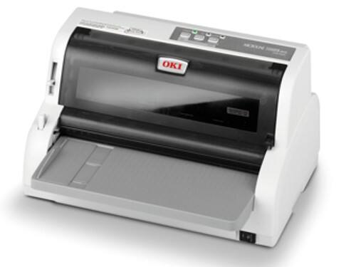 OKI 5100FB eco Mono Nadeldruck Dot-Matrix Drucker Grau 43718217