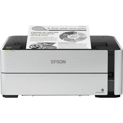 Epson EcoTank ET-M1180 Mono Tintenstrahl Drucker DIN A4 Schwarz, Weiß C11CG94402