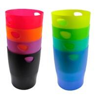 Exacompta Papierkorb Ecobin Grau 15L 38 x 30 x 10 cm 8 Stück