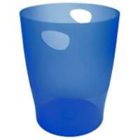 Exacompta Papierkorb Ecobin Blau 15L 26,3 x 26,3 x 33,5 cm  8 Stück