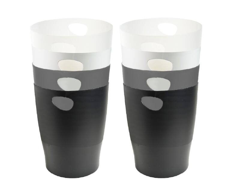 Exacompta Papierkorb Ecobin 15L 26,3 x 26,3 x 33,5 cm 8 Stück