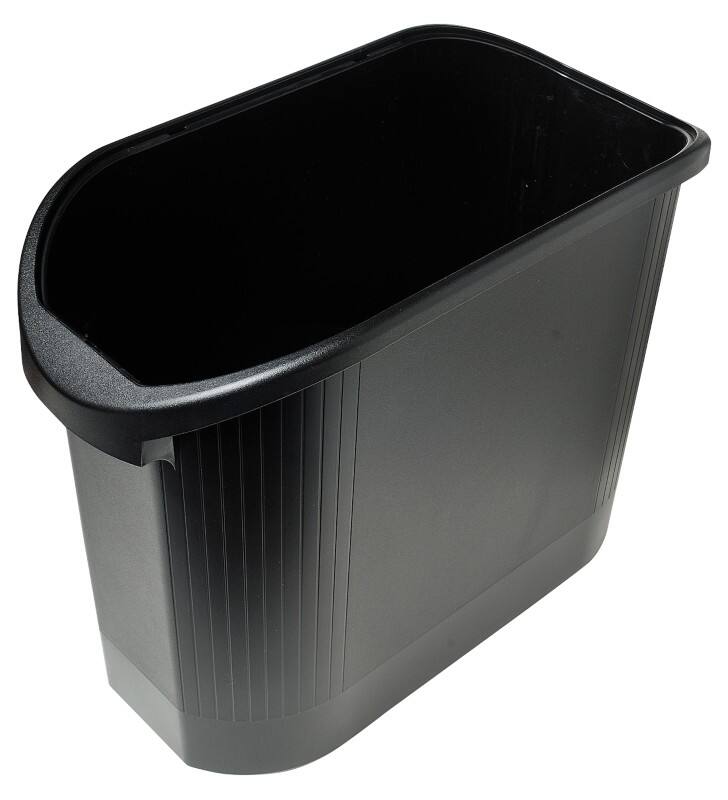 Exacompta Papierkorb Topline Schwarz 26L 24 x 48 x 36,5 cm