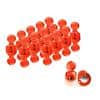 Master of Boards Neodym-Magnete Push-Pins Orange 30er Sets