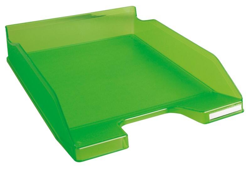 Exacompta Briefablage Classic 11397D Polystyrol 500 Blatt Grün, Transparent 65 x 25,5 x 34,6 cm 6 Stück