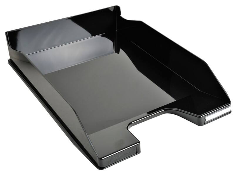 Exacompta Briefablage Classic 113214D Polystyrol 500 Blatt Schwarz 65 x 25,5 x 34,6 cm 6 Stück