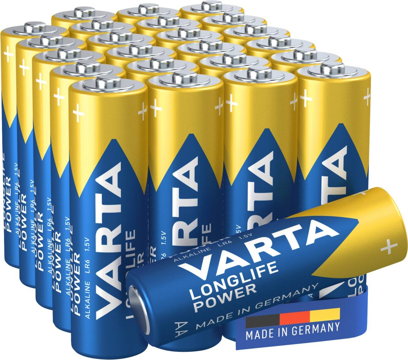 VARTA AA Batterien LONGLIFE Power LR6 24 Stück