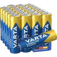 VARTA AA Batterien LONGLIFE Power LR6 24 Stück