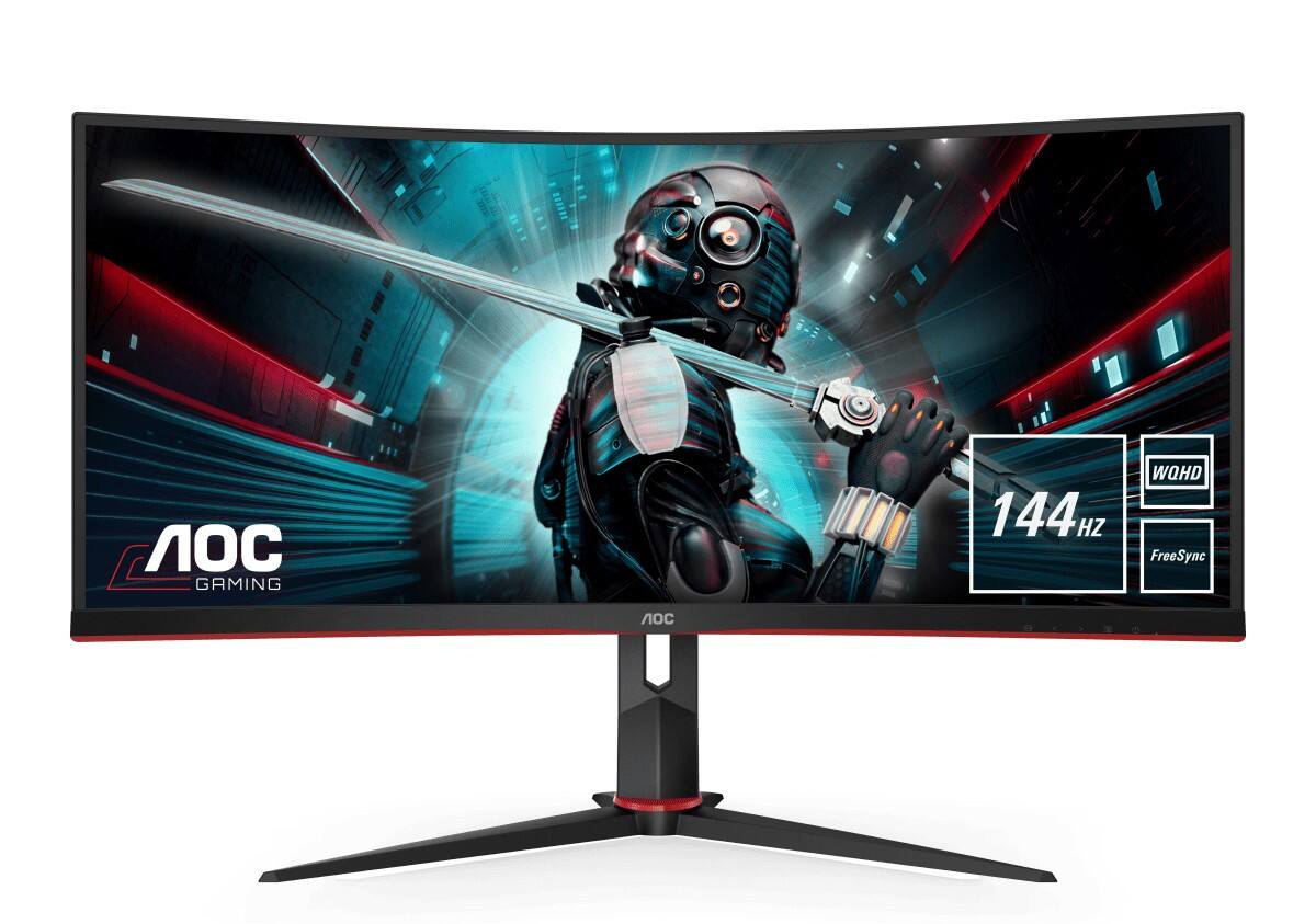 AOC 86,4 cm (34 Zoll) LCD Monitor CU34G2X/BK