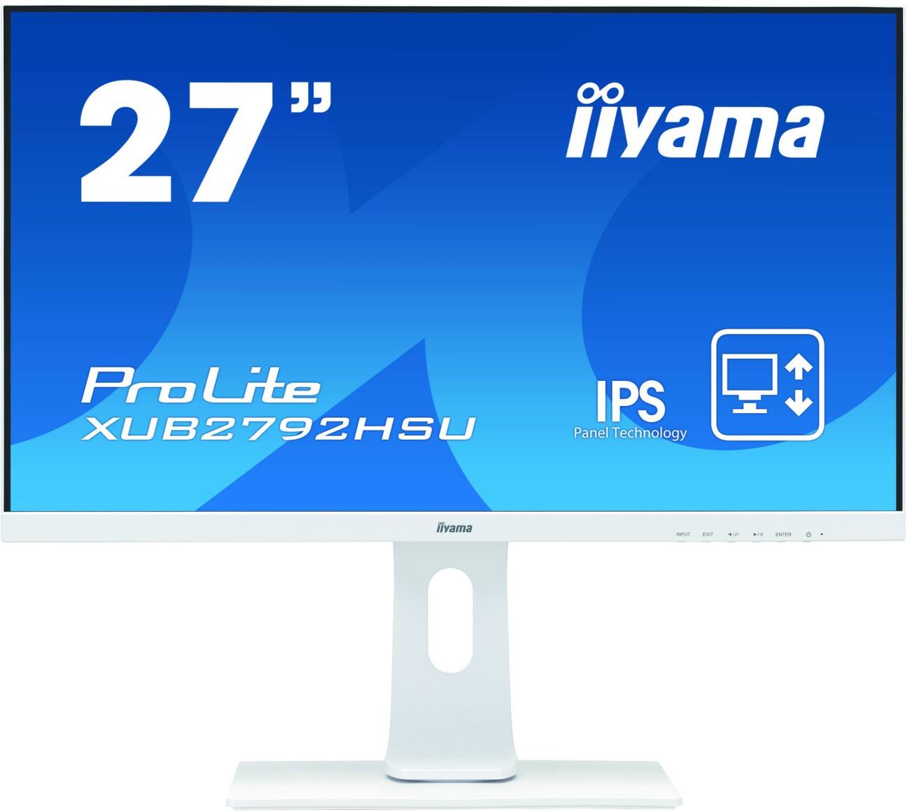 IIYAMA 68,6 cm (27 Zoll) LCD Monitor IPS XUB2792HSU-W1