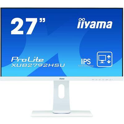 iiyama ProLite 68,6 cm (27") LED LCD Monitor XUB2792HSU-W1 Weiß