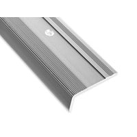 Casa Pura Treppenkantenprofil Glory Aluminium Silber 1000 mm
