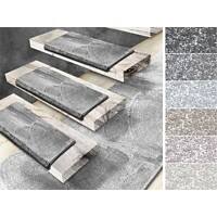 Floordirekt Step Stufenmatte Sundae Polypropylen Silber 235 x 650 mm Rechteckig