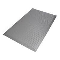 etm Anti-Ermüdungsmatte PVC (Polyvinylchlorid), Vinyl Heavy-Duty TireTuff Grau 60 x 90 cm