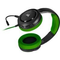 Corsair HS35 Stereo Gaming-Kopfhörer Verkabelt Kopfbügel Geräuschunterdrückung mit Mikrofon Grün mit Mikrofon
