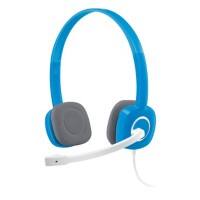 Logitech H150 Kopfhörer Verkabelt Kopfbügel Geräuschunterdrückung mit Mikrofon Weiß mit Mikrofon
