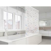 Casa Pura Duschrollo Sunny Bubbles PEVA Transparent 1600 x 2400 mm