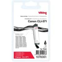 Office Depot Kompatibel Canon CLI-571BK Tintenpatrone Schwarz