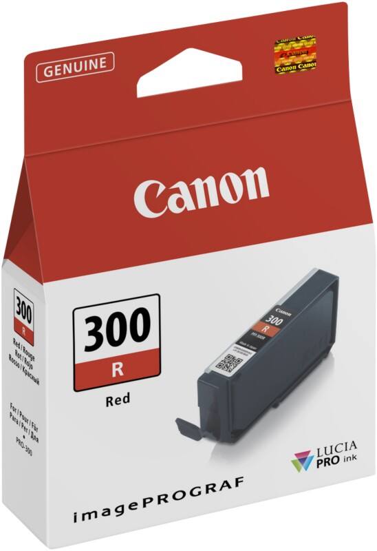 Canon PFI-300 Original Tintenpatrone Rot