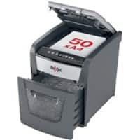 Rexel Optimum AutoFeed+ 50X Automatischer Aktenvernichter Partikelschnitt Sicherheitsstufe P-4 50 Blatt Automatisch & 6 Blatt Manuell