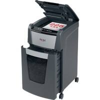 Rexel Optimum AutoFeed+ 225M Automatischer Aktenvernichter Mikroschnitt Sicherheitsstufe P-5 225 Blatt Automatisch & 8 Blatt Manuell