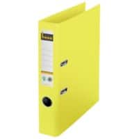 Bene No.1 Power Ordner A4 50 mm Gelb 2 Ringe 301600 Pappkarton Hochformat