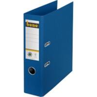 Bene No.1 Power Ordner A4 80 mm Blau 2 Ringe 301400 Pappkarton Hochformat
